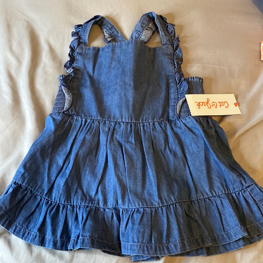 Cat and jack little denim tank